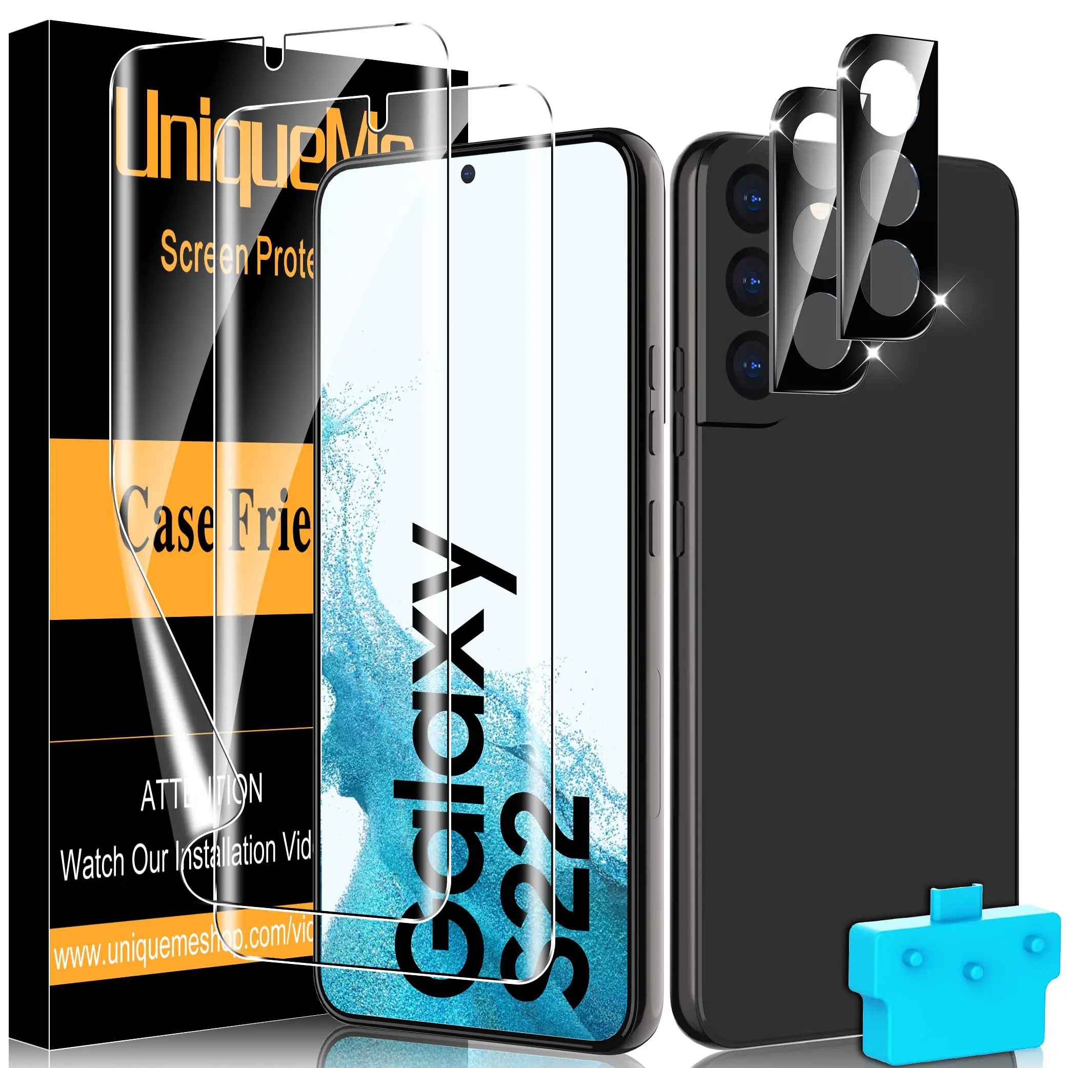 Гибкая ТПУ пленка HD для Samsung Galaxy S22, противошпионская пленка из закаленного стекла, защита от царапин, с объективом камеры
Гибкая ТПУ пленка HD для Samsung Galaxy S22, противошпионская пленка из закаленного стекла, защита от царапин, с объективом камеры
