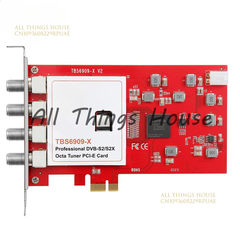 TBS 6909X Professional DVB-S2/S2X Octa Tuner PCI-E Card TBS 6909-X FTA Satellite Signal
TBS 6909X Professional DVB-S2/S2X Octa Tuner PCI-E Card TBS 6909-X FTA Satellite Signal