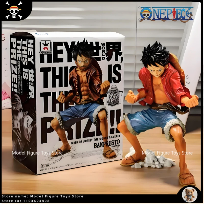 In Stock One Piece 18cm Monkey D. Luffy New World Straw Hat Pirates Cartoon Model Statue Ornaments Trendy Toys Figures Holiday
In Stock One Piece 18cm Monkey D. Luffy New World Straw Hat Pirates Cartoon Model Statue Ornaments Trendy Toys Figures Holiday