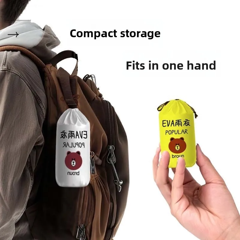 Thickened Non-Disposable Portable Adult Raincoat for Hiking And Travel Full Body Waterproof Rain Suit Hanging Storage Bag
Thickened Non-Disposable Portable Adult Raincoat for Hiking And Travel Full Body Waterproof Rain Suit Hanging Storage Bag