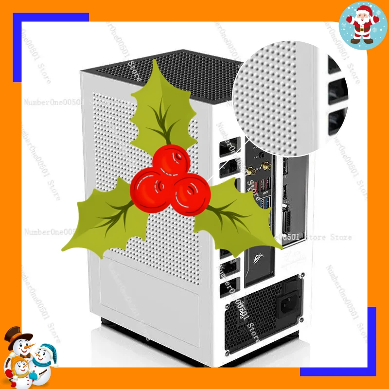 F1-SFX 7.9L ITX Mini PC Case SFX Power Supply Support GPU Slot Dual Side Ventilation Chamfered
F1-SFX 7.9L ITX Mini PC Case SFX Power Supply Support GPU Slot Dual Side Ventilation Chamfered