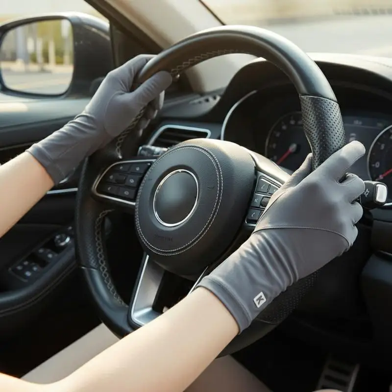 Touch Screen Sun Gloves Anti Slip Ice Silk Full Sleeve Cycling Driving UV Block Breathable Unisex Summer Arm Cover
Touch Screen Sun Gloves Anti Slip Ice Silk Full Sleeve Cycling Driving UV Block Breathable Unisex Summer Arm Cover