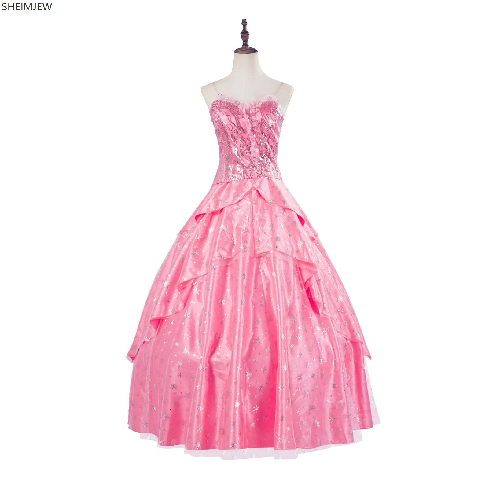 Anime Witch Lady Role Play Tube Top Gown Adult Lady Pink Two Piece Dress Fantasy Costume Halloween Carnival Stage Party Suit
Anime Witch Lady Role Play Tube Top Gown Adult Lady Pink Two Piece Dress Fantasy Costume Halloween Carnival Stage Party Suit