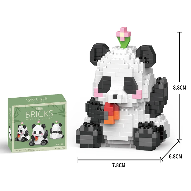 MINI Chinese Style Animal Panda Building Block Creative DIY Educational Toys Model Bricks Assemable Cute For Children Boy
MINI Chinese Style Animal Panda Building Block Creative DIY Educational Toys Model Bricks Assemable Cute For Children Boy