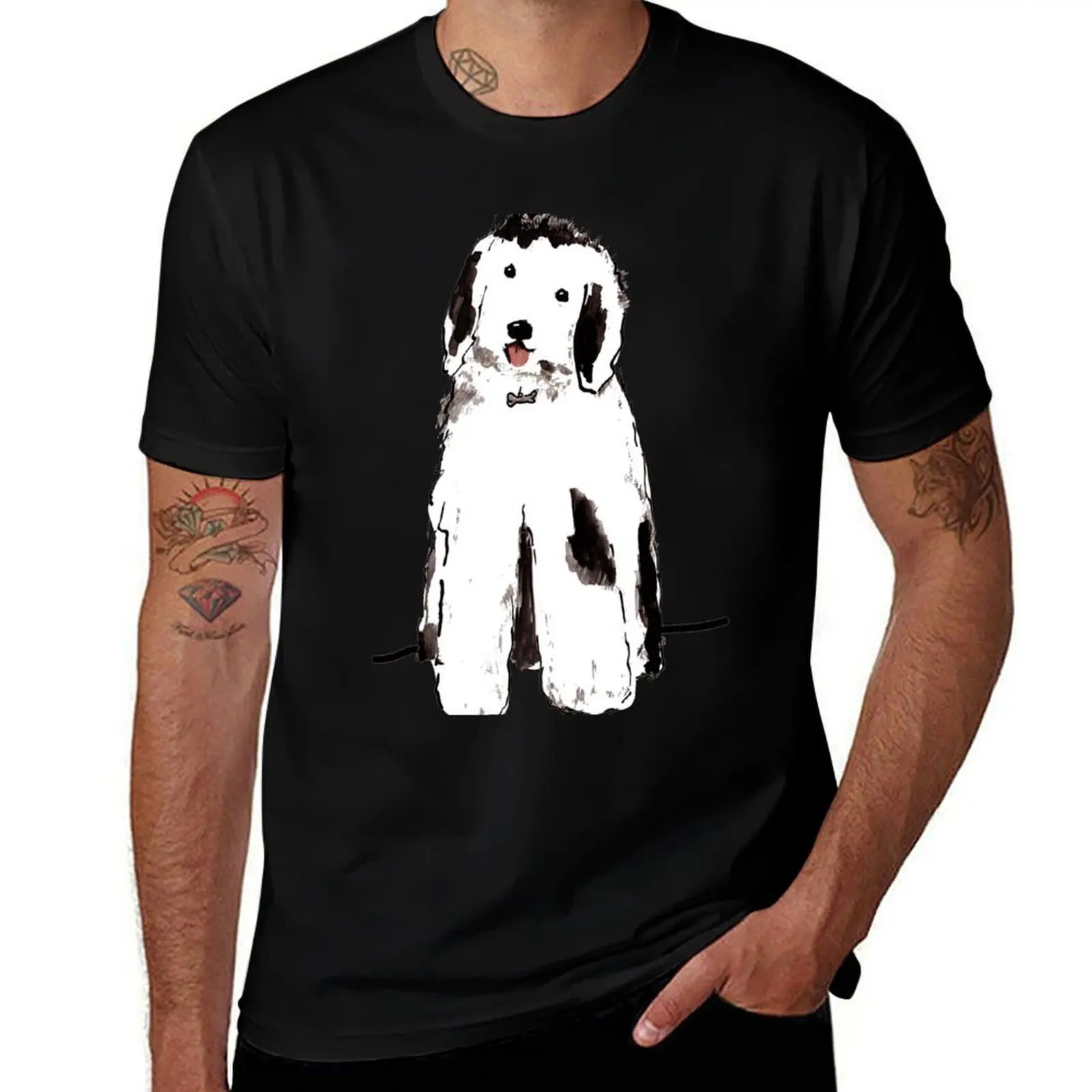 Футболка «Старая английская овчарка», мужские футболки для мужчин, хлопковые футболки с принтами, мужская футболка из 100%
Футболка «Старая английская овчарка», мужские футболки для мужчин, хлопковые футболки с принтами, мужская футболка из 100%