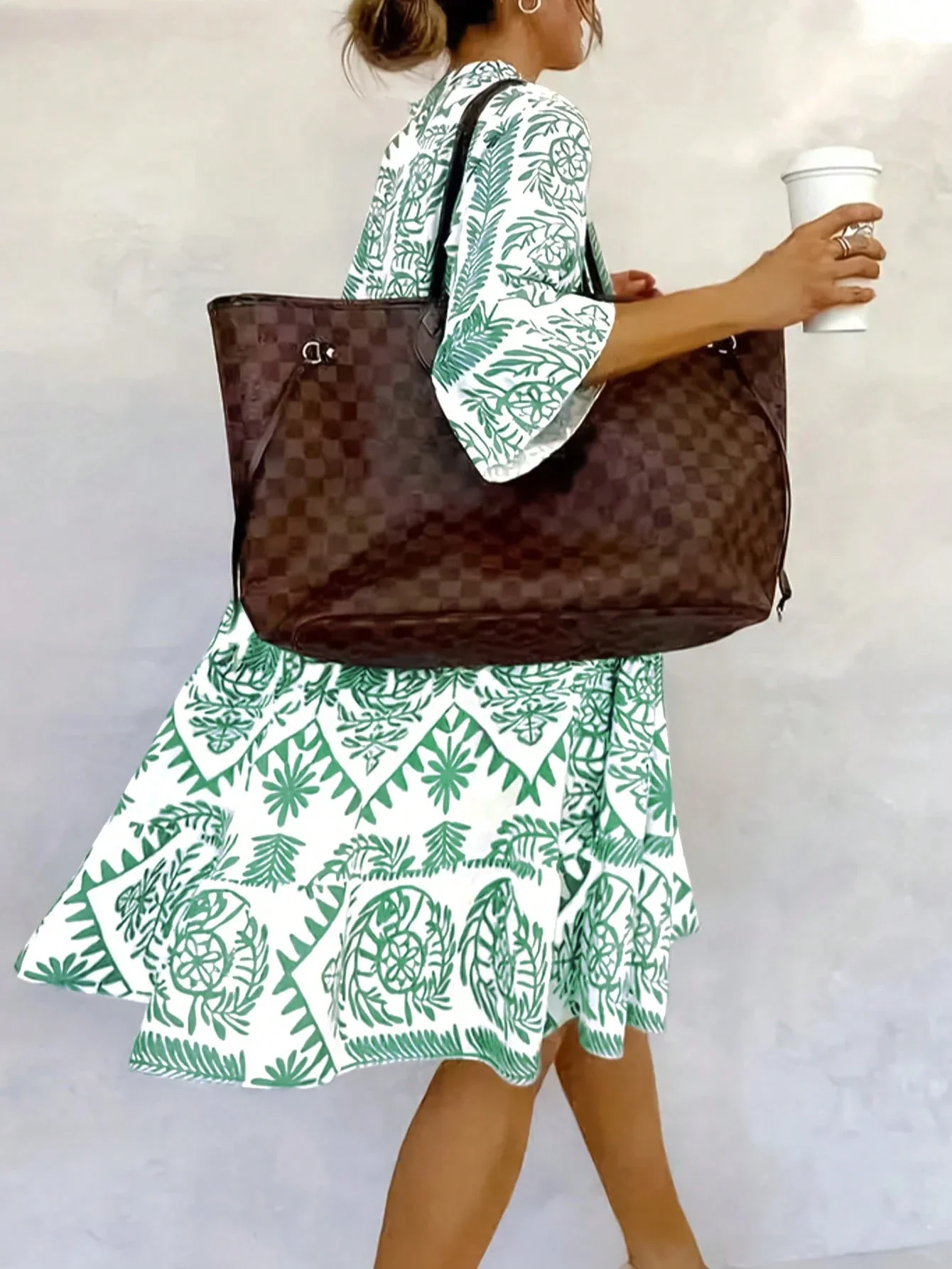 Women's Casual Vacation All-Over Print Flare Sleeve A-Line Dress Spring Summer
Women's Casual Vacation All-Over Print Flare Sleeve A-Line Dress Spring Summer
