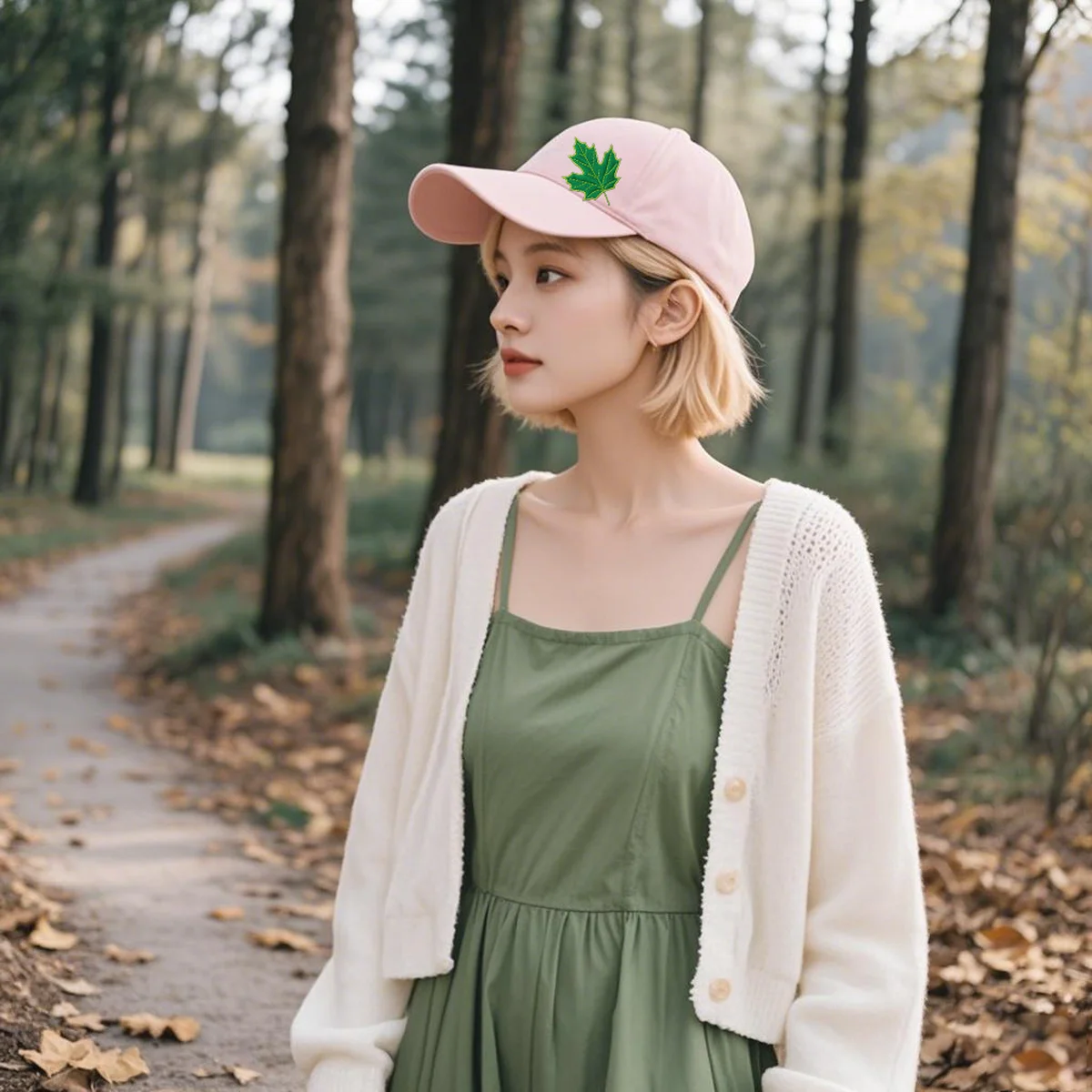 2025 New Green Leaves Embroidery Cap - Athleisure Travel Sun Hat, Multiple Colors & Lightweight Design
2025 New Green Leaves Embroidery Cap - Athleisure Travel Sun Hat, Multiple Colors & Lightweight Design