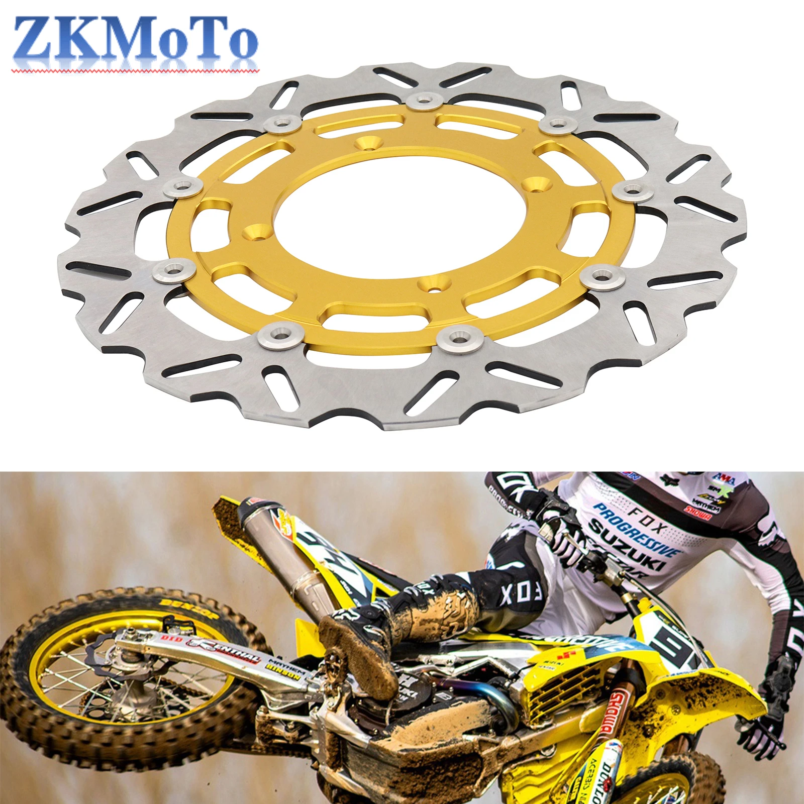 Motorcycle Aluminum 320MM Front Floating Brake Disc Rotor Adaptor For SUZUKI RMZ250 2007-2021 RMZ450 2005-2021 RMX450Z 2010-2019
Motorcycle Aluminum 320MM Front Floating Brake Disc Rotor Adaptor For SUZUKI RMZ250 2007-2021 RMZ450 2005-2021 RMX450Z 2010-2019