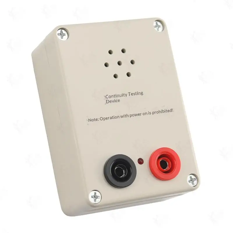 1 Set Sound Light Alarm 9V Wire Continuity Tester With Buzzer For PCB Cable Switch Testing Electronic Maintenance
1 Set Sound Light Alarm 9V Wire Continuity Tester With Buzzer For PCB Cable Switch Testing Electronic Maintenance