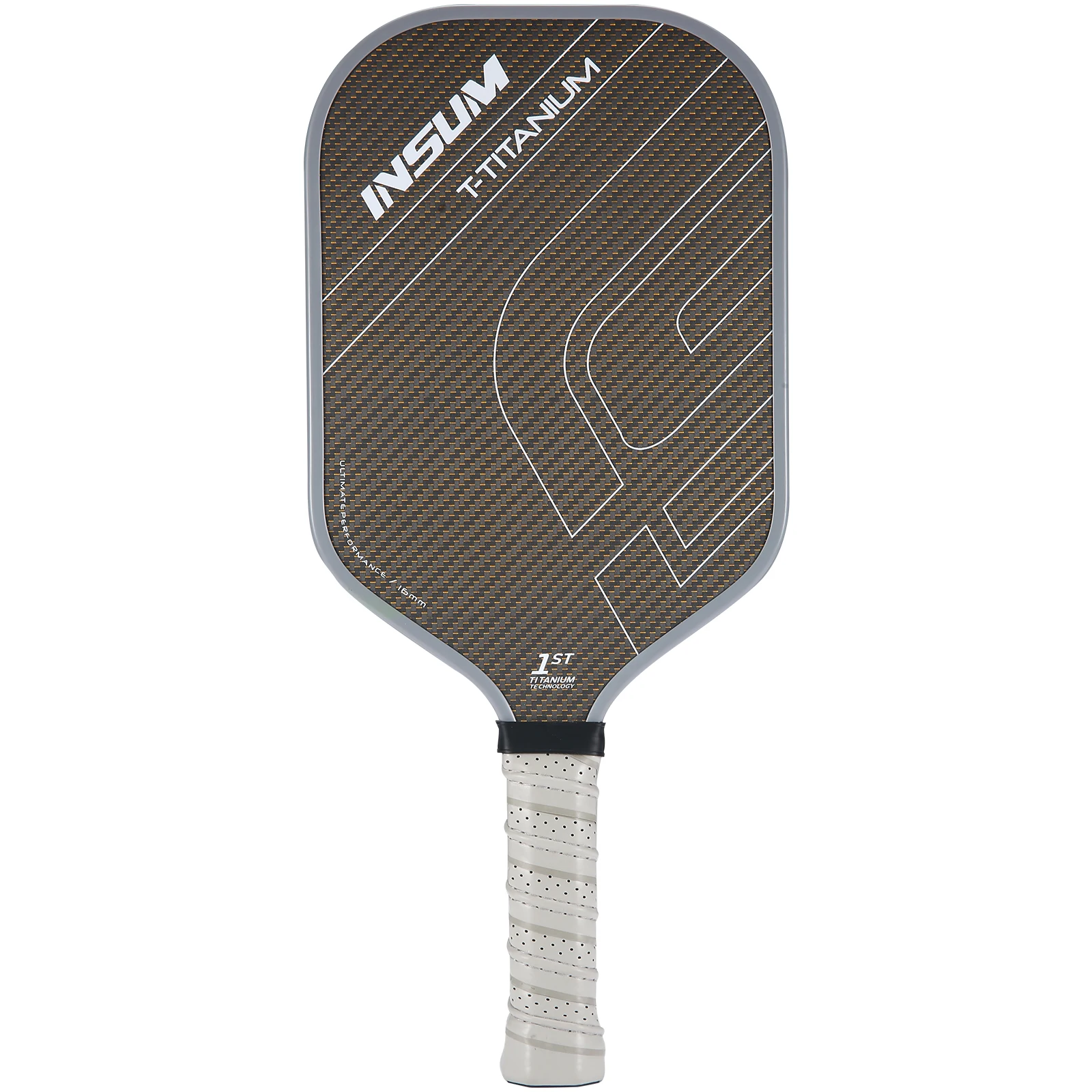 INSUM Pickleball Paddle 3K Carbon Fiber & Titanium Hybrid Surface Professional Pickleball Paddles for Training Equipment
INSUM Pickleball Paddle 3K Carbon Fiber & Titanium Hybrid Surface Professional Pickleball Paddles for Training Equipment