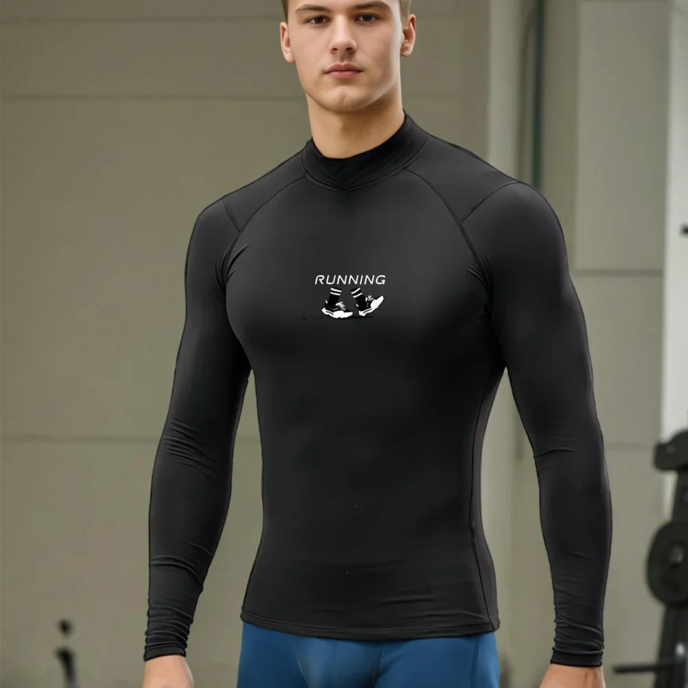 Gym Compression Shirt Mens Quick Dry Running Top Fitness Training Long Sleeve T-Shirt Male Stretch Undershirt
Gym Compression Shirt Mens Quick Dry Running Top Fitness Training Long Sleeve T-Shirt Male Stretch Undershirt