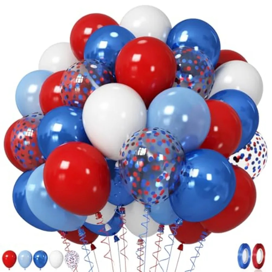 Balloons, Memorial Day Patriotic 250th Anniversary USA Red Latex Helium Balloon for Patriotic 4th of July Independence Day Base
Balloons, Memorial Day Patriotic 250th Anniversary USA Red Latex Helium Balloon for Patriotic 4th of July Independence Day Base