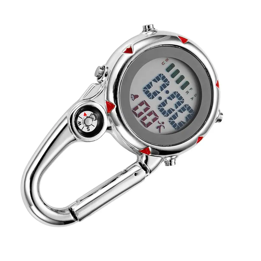 Stainless Steel Climbing Watch Hook Portable Quartz Hanging Novelty Watch Glow Dark Waterproof Shockproof Glass Dial Outdoor
Stainless Steel Climbing Watch Hook Portable Quartz Hanging Novelty Watch Glow Dark Waterproof Shockproof Glass Dial Outdoor