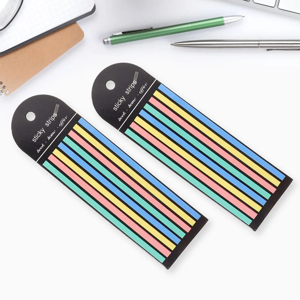 2 Books Long Colored Highlight Strips Portable Page Markers Easy Removable Note Tabs for Annotating Books Reading Strips Office
2 Books Long Colored Highlight Strips Portable Page Markers Easy Removable Note Tabs for Annotating Books Reading Strips Office