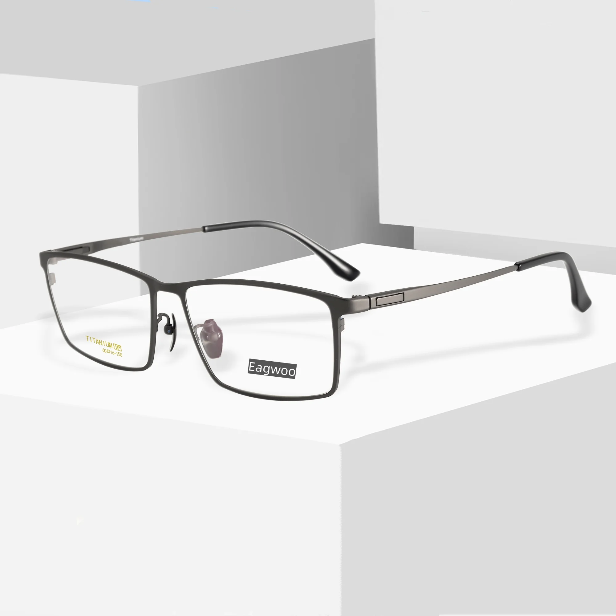 Pure Titanium Eyeglasses Full Rim Optical Rectanglar Business Frame Prescription Spectacle High Grade Designed 60mm Wide
Pure Titanium Eyeglasses Full Rim Optical Rectanglar Business Frame Prescription Spectacle High Grade Designed 60mm Wide
