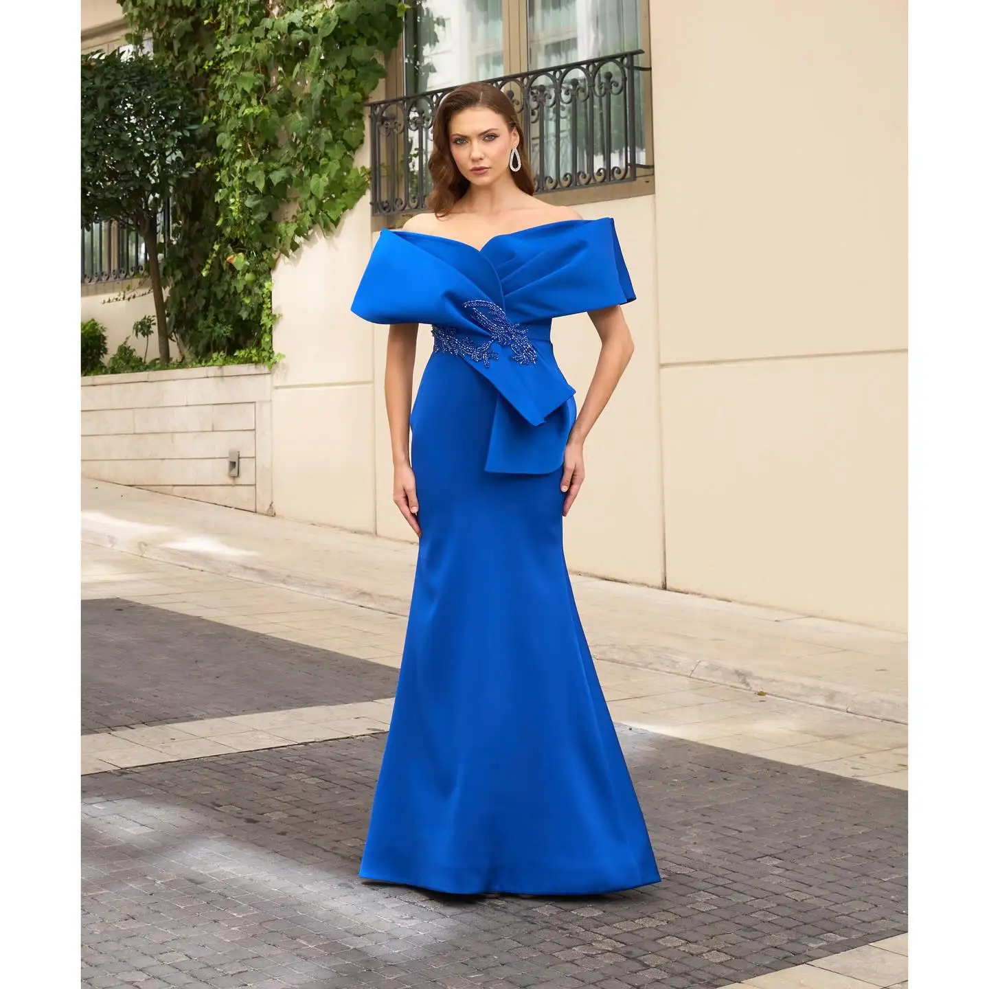 Customized Sexy Jersey Mermaid Off the Shoulder Sequined Beading Evening Dress Delicate Short Sleeves فساتين سهرة
Customized Sexy Jersey Mermaid Off the Shoulder Sequined Beading Evening Dress Delicate Short Sleeves فساتين سهرة