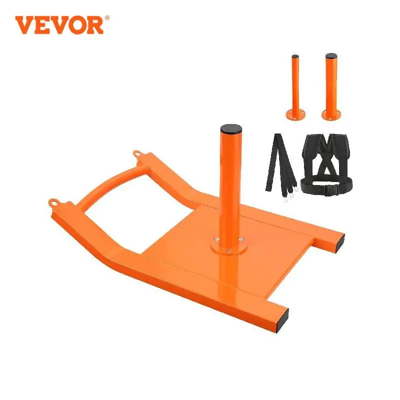 VEVOR Fitness Strength Speed Training Sled Steel Power Sled Workout Equipment for Athletic Exercise Suitable for Weight Plate
VEVOR Fitness Strength Speed Training Sled Steel Power Sled Workout Equipment for Athletic Exercise Suitable for Weight Plate