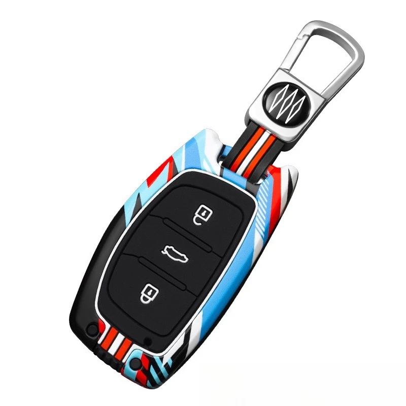 Zinc Alloy Key Fob Cover for Hyundai Ix35/Mufasa/Elantra/Sonata 2024/Sonata 9/Langdong, KeyCase Shell with Keychain
Zinc Alloy Key Fob Cover for Hyundai Ix35/Mufasa/Elantra/Sonata 2024/Sonata 9/Langdong, KeyCase Shell with Keychain