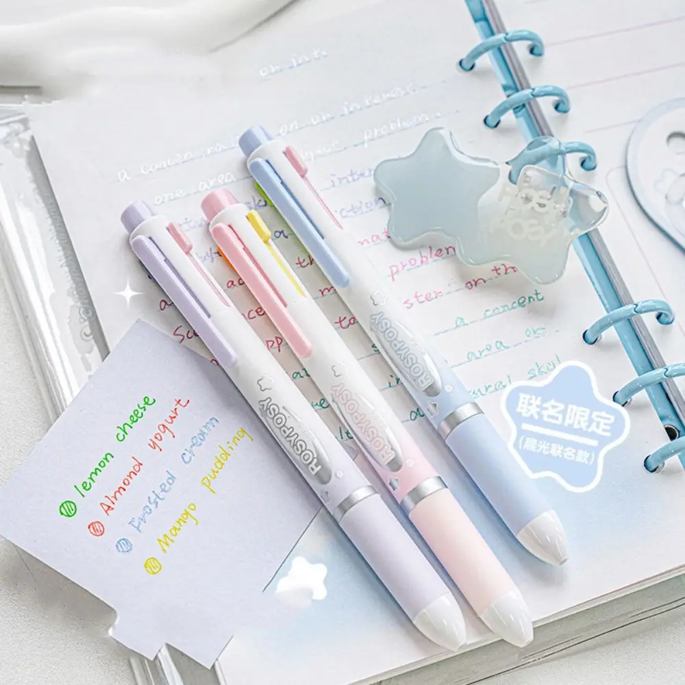 Multifunctional Four in One Ballpoint Pen Fine Flash 0.5mm Lead Core Four-colors Gravity Pen Stationery Creative
Multifunctional Four in One Ballpoint Pen Fine Flash 0.5mm Lead Core Four-colors Gravity Pen Stationery Creative
