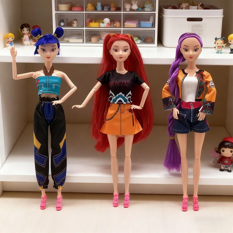 K-Pop Охотники на демонов 30 см Виниловая фигурка Rumi Mira Zoi Персонажи Виниловая маска Кукла Фигурка Рождественский подарок Фан-клуб Подарки
K-Pop Охотники на демонов 30 см Виниловая фигурка Rumi Mira Zoi Персонажи Виниловая маска Кукла Фигурка Рождественский подарок Фан-клуб Подарки 