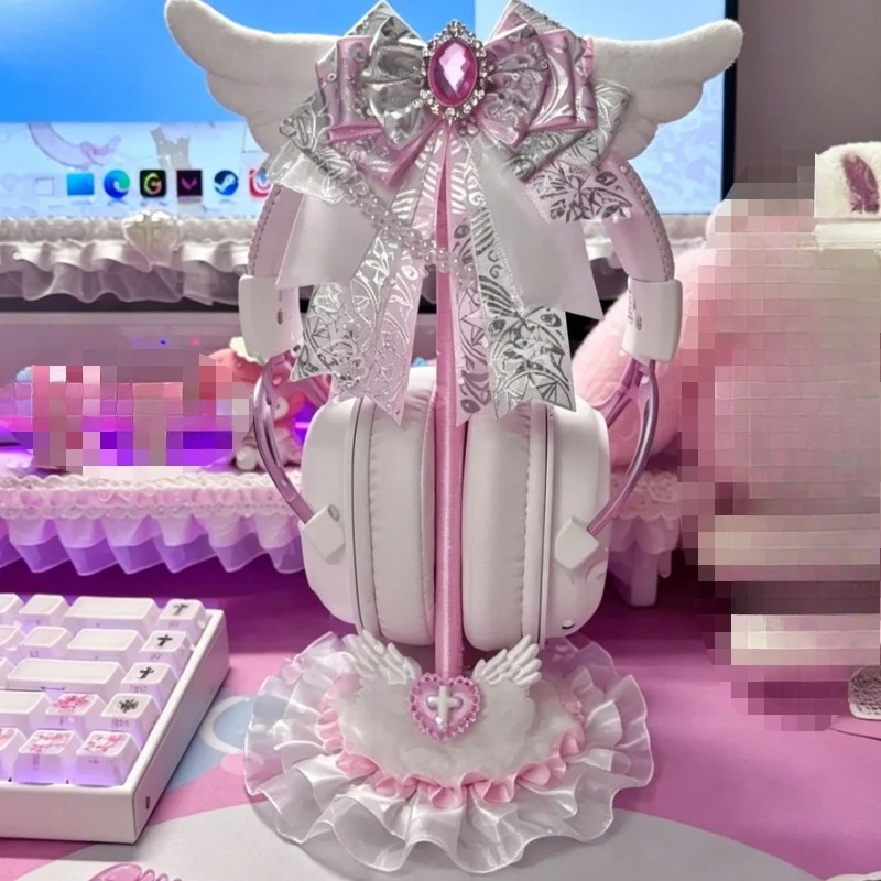 Plush Cute Headphone Stand Customized Headphone Storage Rack Desktop Esports Gaming Earphone Display Stand Headphone Accessories
Plush Cute Headphone Stand Customized Headphone Storage Rack Desktop Esports Gaming Earphone Display Stand Headphone Accessories