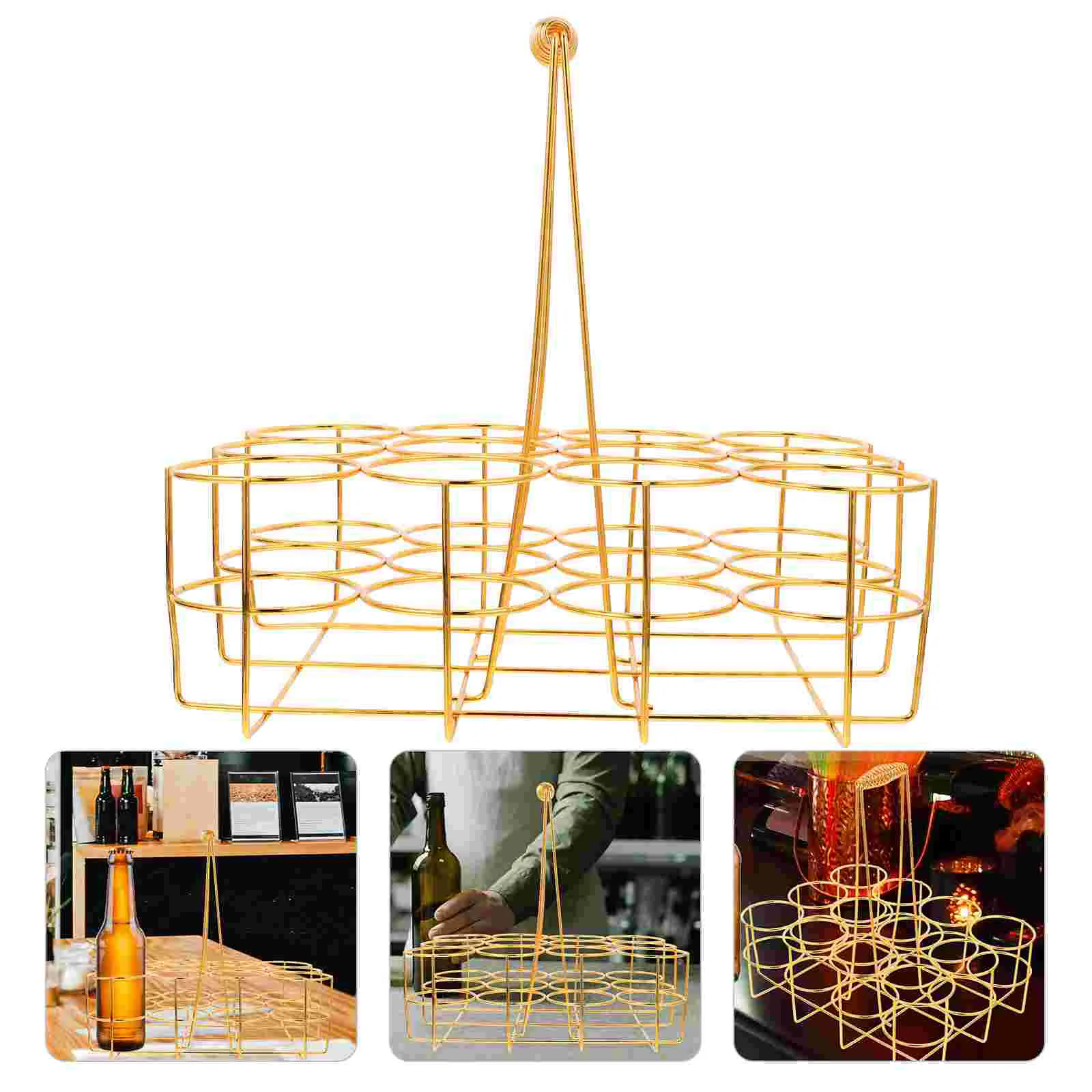 Bottle Crate Beer Basket Storage Shelving KTV Supply Iron Carrying Rack Man Shelves
Bottle Crate Beer Basket Storage Shelving KTV Supply Iron Carrying Rack Man Shelves