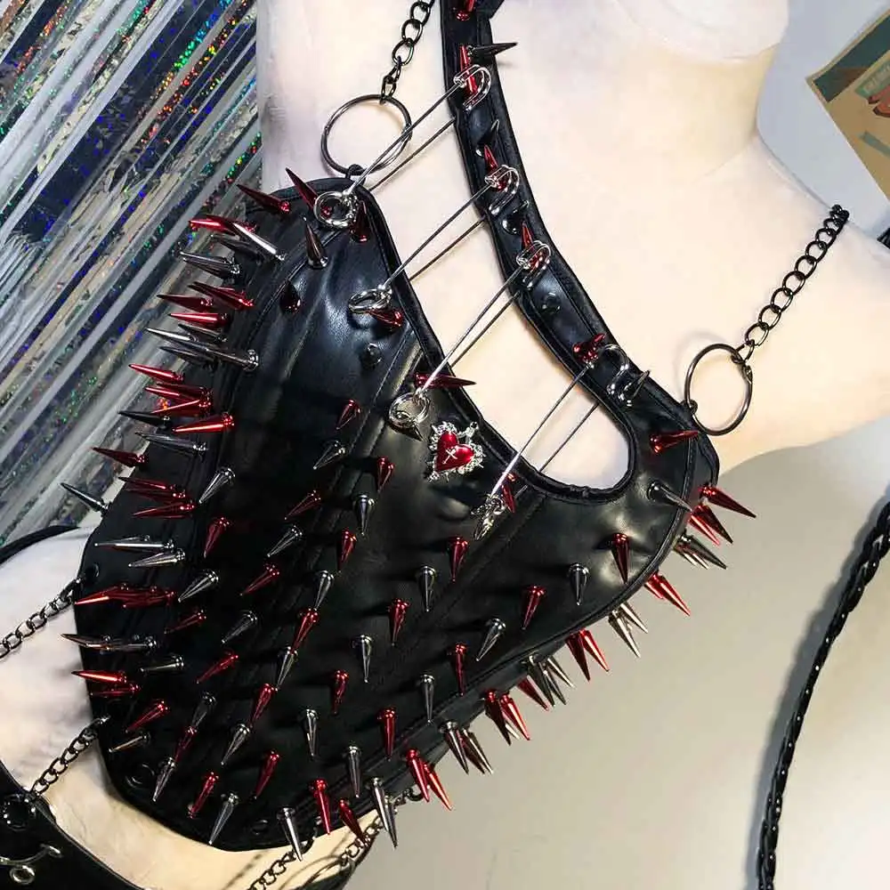 Gothic Tanks Goth Harajuku Teen Grunge 90s E-Girls DIY Kawaii Eco Punk Rock Y2K Halter Camisole TOPS Emo Cyber Hand Made
Gothic Tanks Goth Harajuku Teen Grunge 90s E-Girls DIY Kawaii Eco Punk Rock Y2K Halter Camisole TOPS Emo Cyber Hand Made
