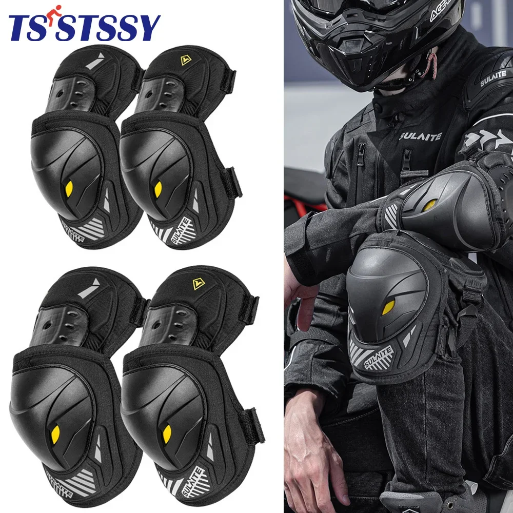 1Pair Electric Bike Motorcycle Motocross Racing Knee Elbow Guards Pads Braces Protective Gear Black for Racing Mountain Biking
1Pair Electric Bike Motorcycle Motocross Racing Knee Elbow Guards Pads Braces Protective Gear Black for Racing Mountain Biking