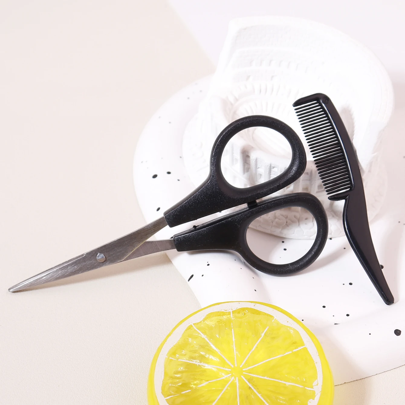 2pcs,1Beard & Mustache Scissor With 1Comb,Perfect Facial Hair Grooming Kit All Body Hair,Special for real hair wigs
2pcs,1Beard & Mustache Scissor With 1Comb,Perfect Facial Hair Grooming Kit All Body Hair,Special for real hair wigs