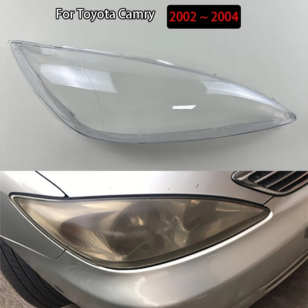 For Toyota Camry 2002 2003 2004 Headlamp Lens Glass Shell Car Front Headlight Glass Cover Plexiglass Clear Lamp Lampshade
For Toyota Camry 2002 2003 2004 Headlamp Lens Glass Shell Car Front Headlight Glass Cover Plexiglass Clear Lamp Lampshade