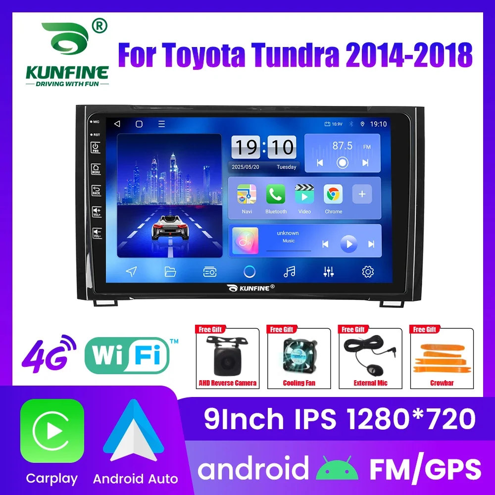 10.33" Android Car Radio For Toyota Tundra 2014-2018 GPS Navigation Multimedia Video Player Carplay Android Auto Car Stereo BT
10.33" Android Car Radio For Toyota Tundra 2014-2018 GPS Navigation Multimedia Video Player Carplay Android Auto Car Stereo BT