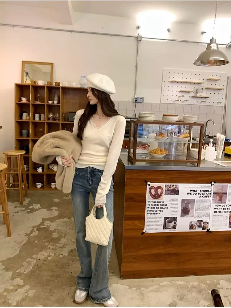 Winter Women Sweater T Shirt Women Oversize T-Shirt Woman Clothes Female Tee Tops Pullover Long Sleeve Tube Knitted Tshirt Top
Winter Women Sweater T Shirt Women Oversize T-Shirt Woman Clothes Female Tee Tops Pullover Long Sleeve Tube Knitted Tshirt Top