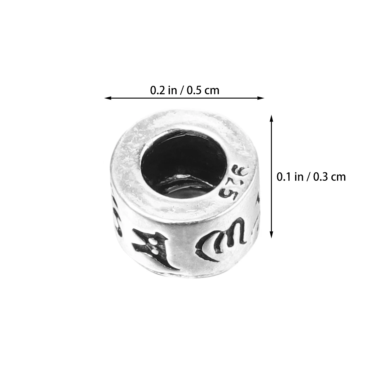 3Pcs Silver Pendant DIY Jewelry Making Accessories Six Words Charms for Necklace Bracelet Earrings Rosary Accessories
3Pcs Silver Pendant DIY Jewelry Making Accessories Six Words Charms for Necklace Bracelet Earrings Rosary Accessories