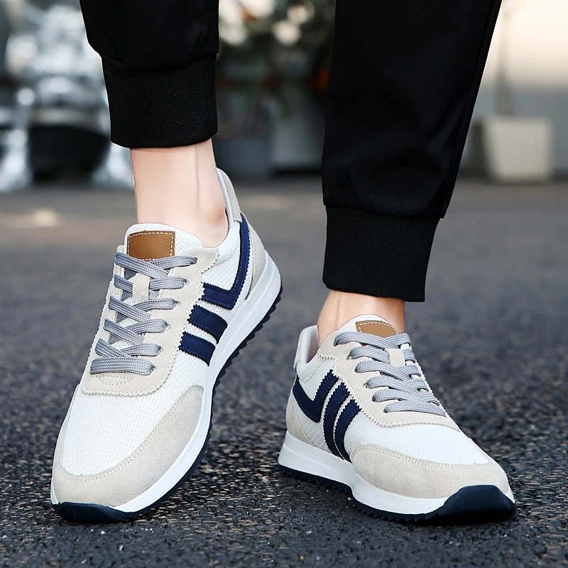 Brand Sneakers Fashion Comfortable Walking Shoes Men Outdoor Running Shoes High Quality Lace-Up Men Casual Shoes Tenis Hombres
Brand Sneakers Fashion Comfortable Walking Shoes Men Outdoor Running Shoes High Quality Lace-Up Men Casual Shoes Tenis Hombres