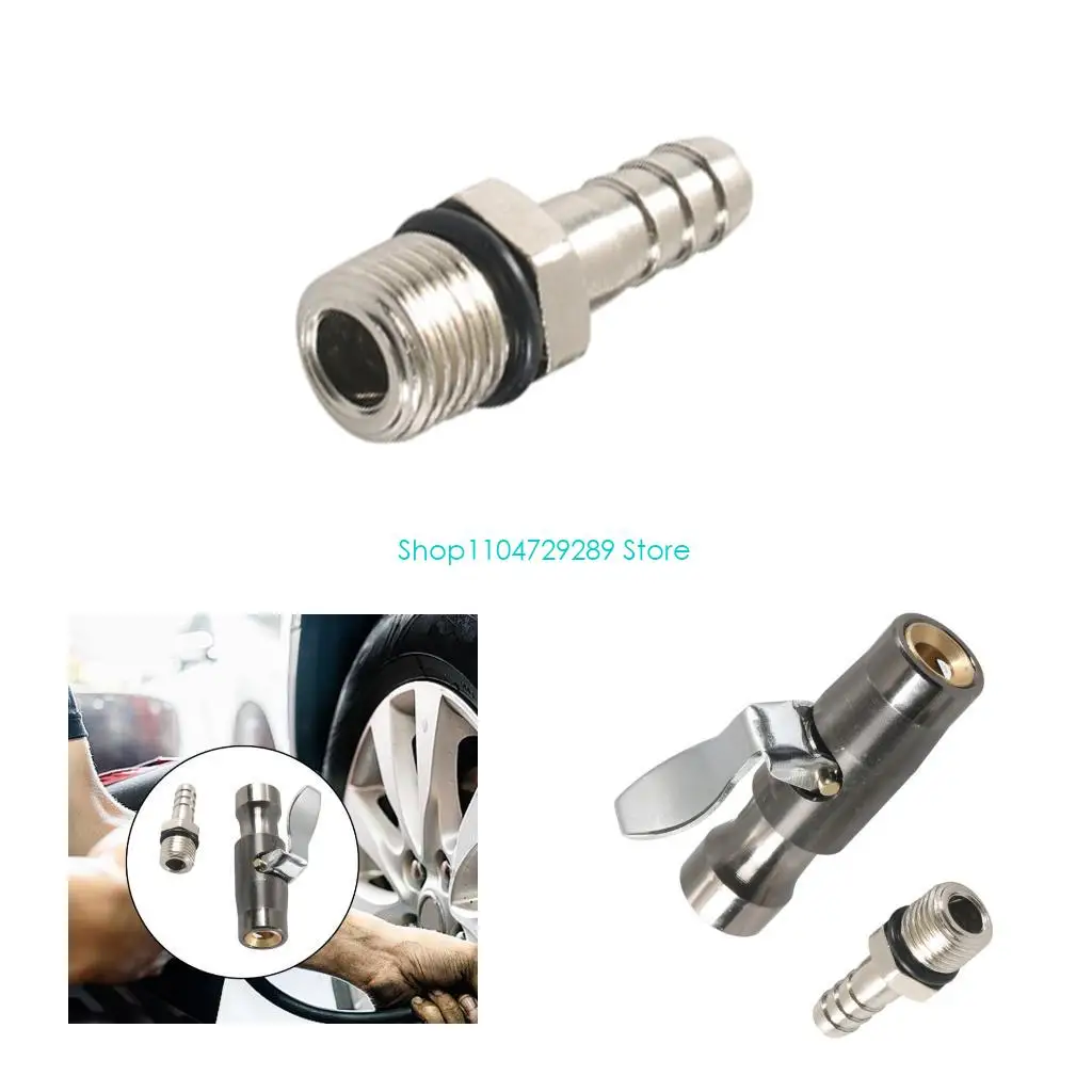 D8KE Double Jaw Locking Air Chuck Tire Inflator Gauge 1/4 Inch FNPT For Compressors
D8KE Double Jaw Locking Air Chuck Tire Inflator Gauge 1/4 Inch FNPT For Compressors