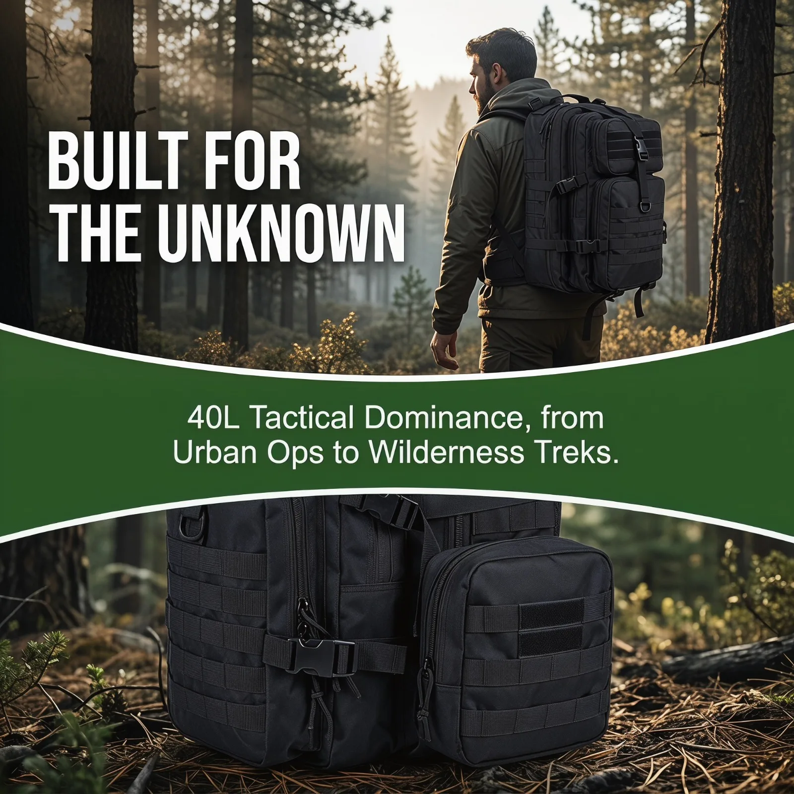 Goture 45L Tactical Backpack Waterproof Military Molle Rucksack Multi Pocket Outdoor fishing Camping Travel for Trekking Sport
Goture 45L Tactical Backpack Waterproof Military Molle Rucksack Multi Pocket Outdoor fishing Camping Travel for Trekking Sport