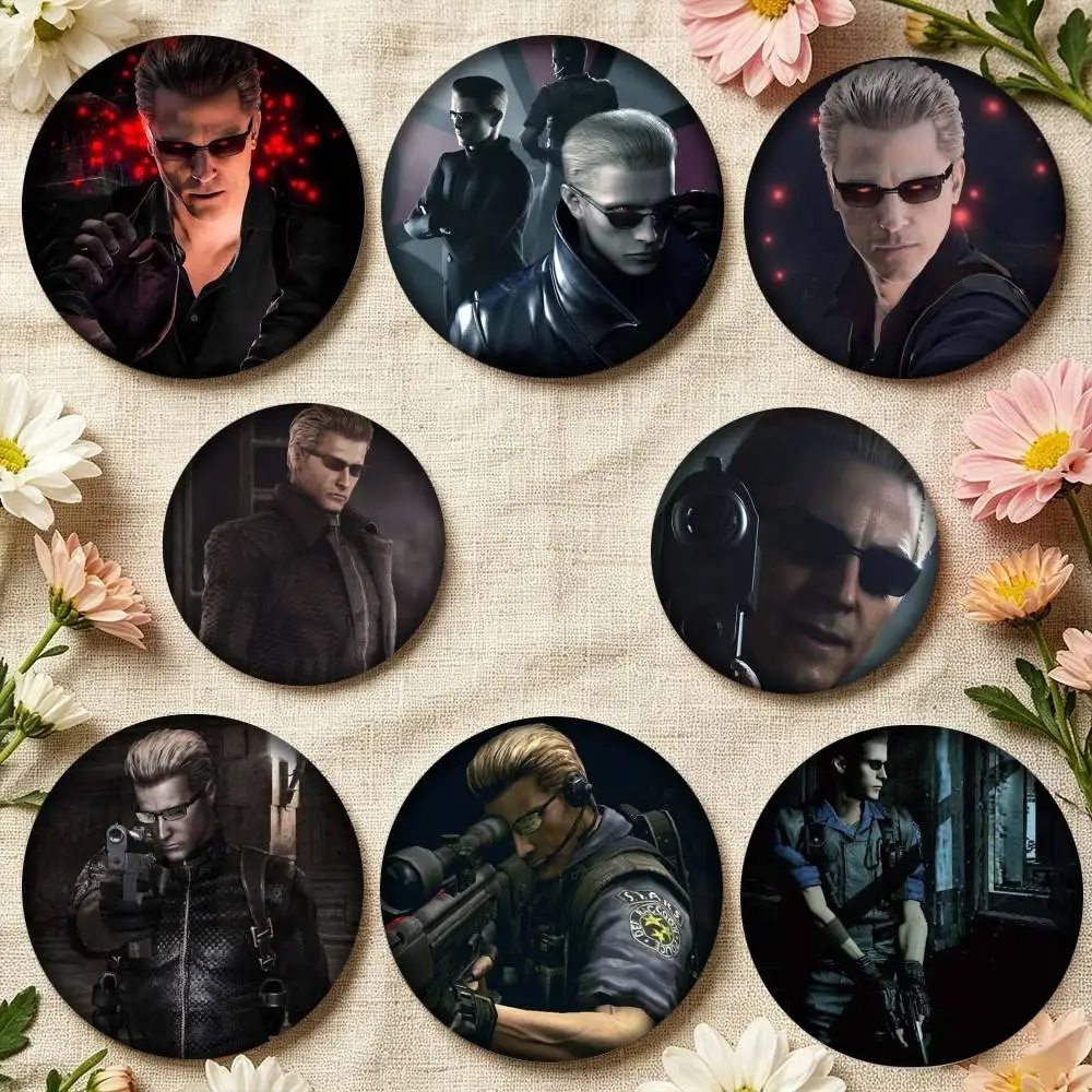 Albert Wesker 25mm 32mm 44mm 58mm 75mm Brooches Badges Pins for Accessories Gift
Albert Wesker 25mm 32mm 44mm 58mm 75mm Brooches Badges Pins for Accessories Gift