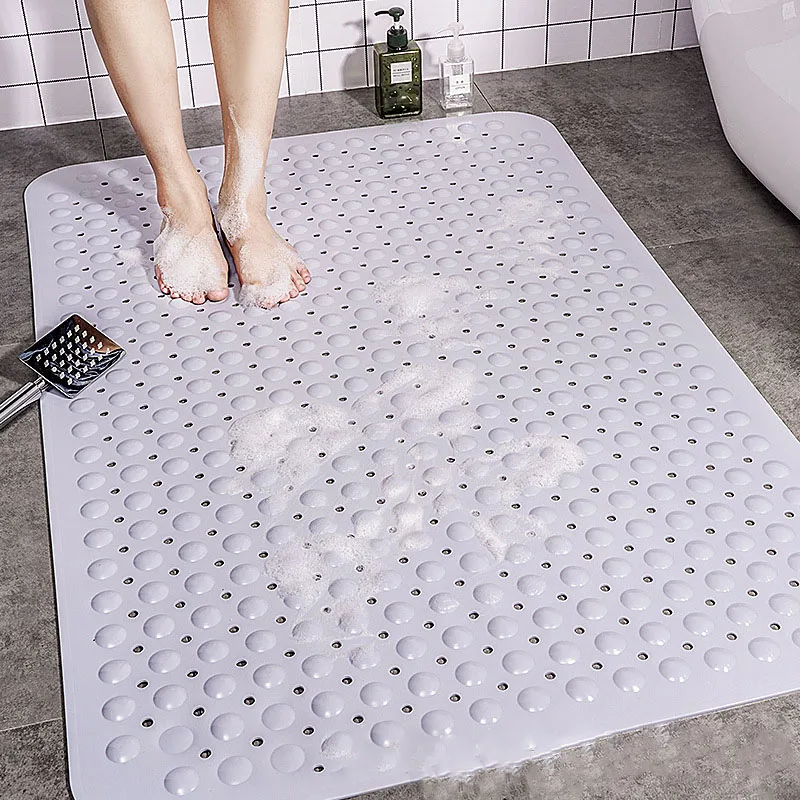 Healthy large bathroom mat, safety and anti slip suction cup, bathroom shower mat, foot massage, PVC anti slip mat
Healthy large bathroom mat, safety and anti slip suction cup, bathroom shower mat, foot massage, PVC anti slip mat