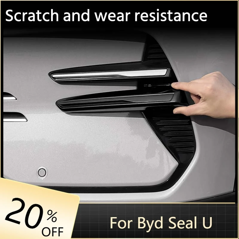 For Byd Song Plus Seal U 2025 Front Bumper Fog Light Grilles Fog Lamp Eyebrow Cover Trim Sticker Car Styling 4Pcs
For Byd Song Plus Seal U 2025 Front Bumper Fog Light Grilles Fog Lamp Eyebrow Cover Trim Sticker Car Styling 4Pcs