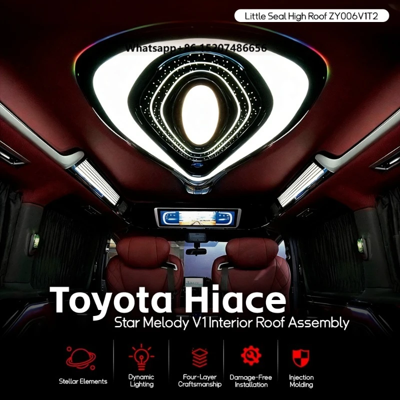 High Quality 12V 36W Ceiling Atmosphere Light Car Interior Decorative Strip Lighting for Hiace Car Modification Enthusiast
High Quality 12V 36W Ceiling Atmosphere Light Car Interior Decorative Strip Lighting for Hiace Car Modification Enthusiast