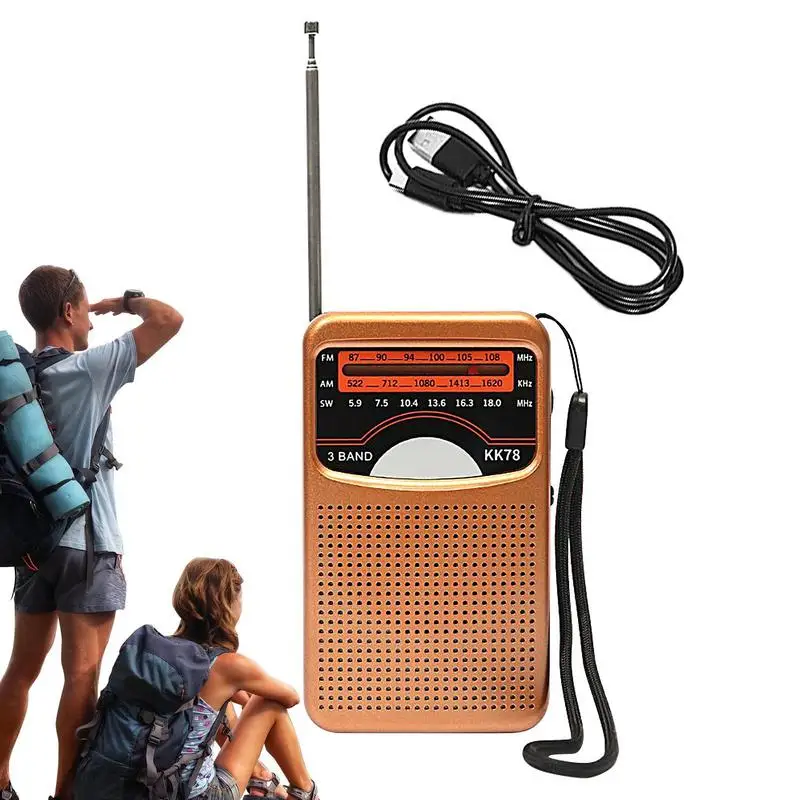 Radio Portable Small Camping Radio Small Audio Equipment For Family Camping Hiking Wireless Broadcast Receiving Device
Radio Portable Small Camping Radio Small Audio Equipment For Family Camping Hiking Wireless Broadcast Receiving Device