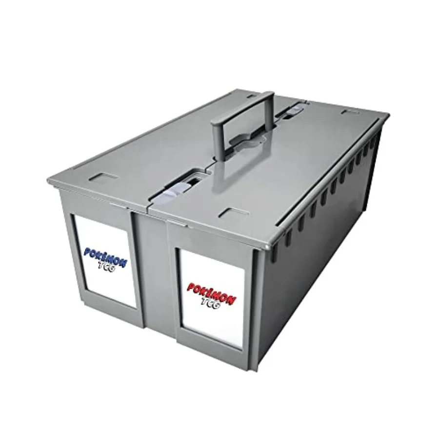 2-Row Graded Card Storage Box Gray Stackable PSA Slab Case with Lid and Handle Compatible with PSA BGS SGC CSG HGA Includes Car
2-Row Graded Card Storage Box Gray Stackable PSA Slab Case with Lid and Handle Compatible with PSA BGS SGC CSG HGA Includes Car