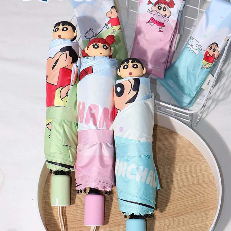 Crayon Shin-Chan Зонт Kawaii милый мультяшный ученический Дождливый складной солнце Защита от УФ-лучей Детские Мультяшные Игрушки для девочек
Crayon Shin-Chan Зонт Kawaii милый мультяшный ученический Дождливый складной солнце Защита от УФ-лучей Детские Мультяшные Игрушки для девочек