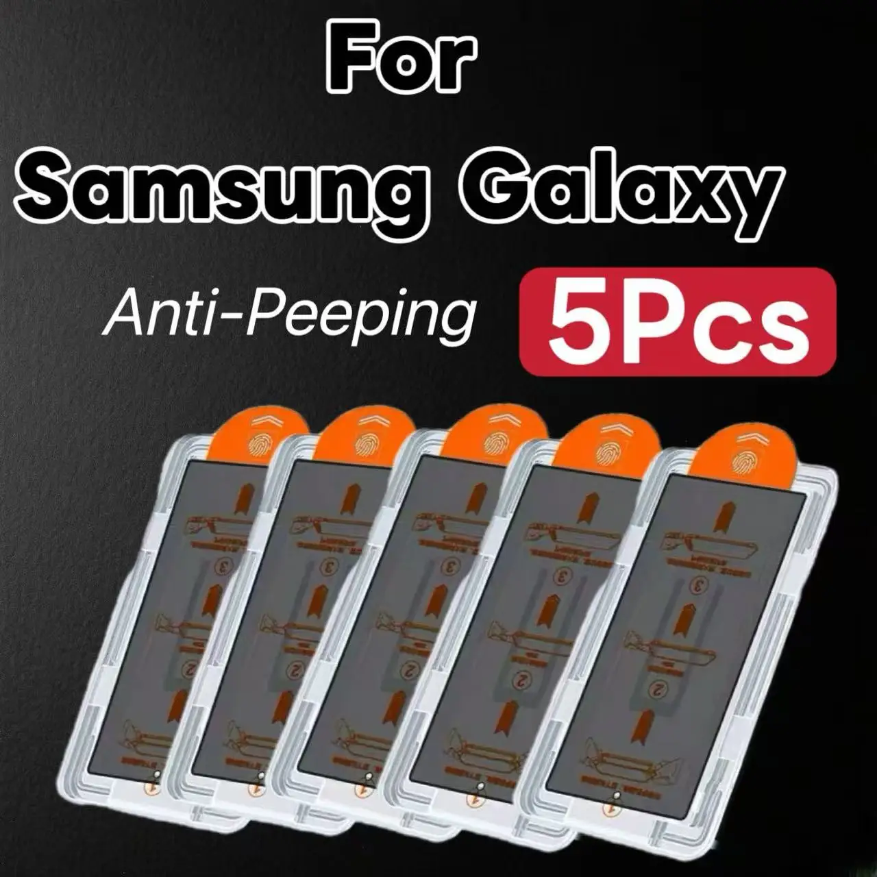 5Pcs For Samsung Galaxy S25 Edge S24 Ultra S23 S22 S21 Plus A55 A35 A15 A16 5G Screen Protector Tempered Glass Anti-Peeping
5Pcs For Samsung Galaxy S25 Edge S24 Ultra S23 S22 S21 Plus A55 A35 A15 A16 5G Screen Protector Tempered Glass Anti-Peeping