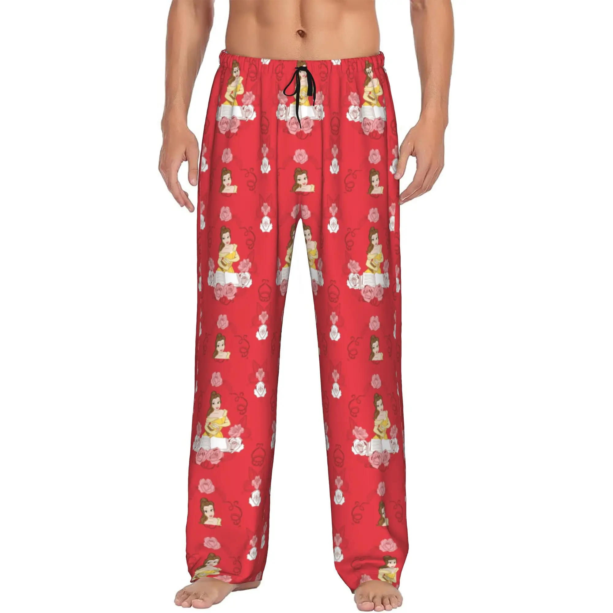 Custom Men's Beauty And The Beast Pajama Pants Print Sleep Sleepwear Bottoms with Pockets
Custom Men's Beauty And The Beast Pajama Pants Print Sleep Sleepwear Bottoms with Pockets