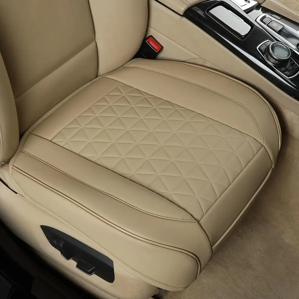Luxury Car Seat Covers Front Bottom, Anti-Slip & Wrap Around Design, Fits Most Vehicles - Beige
Luxury Car Seat Covers Front Bottom, Anti-Slip & Wrap Around Design, Fits Most Vehicles - Beige
