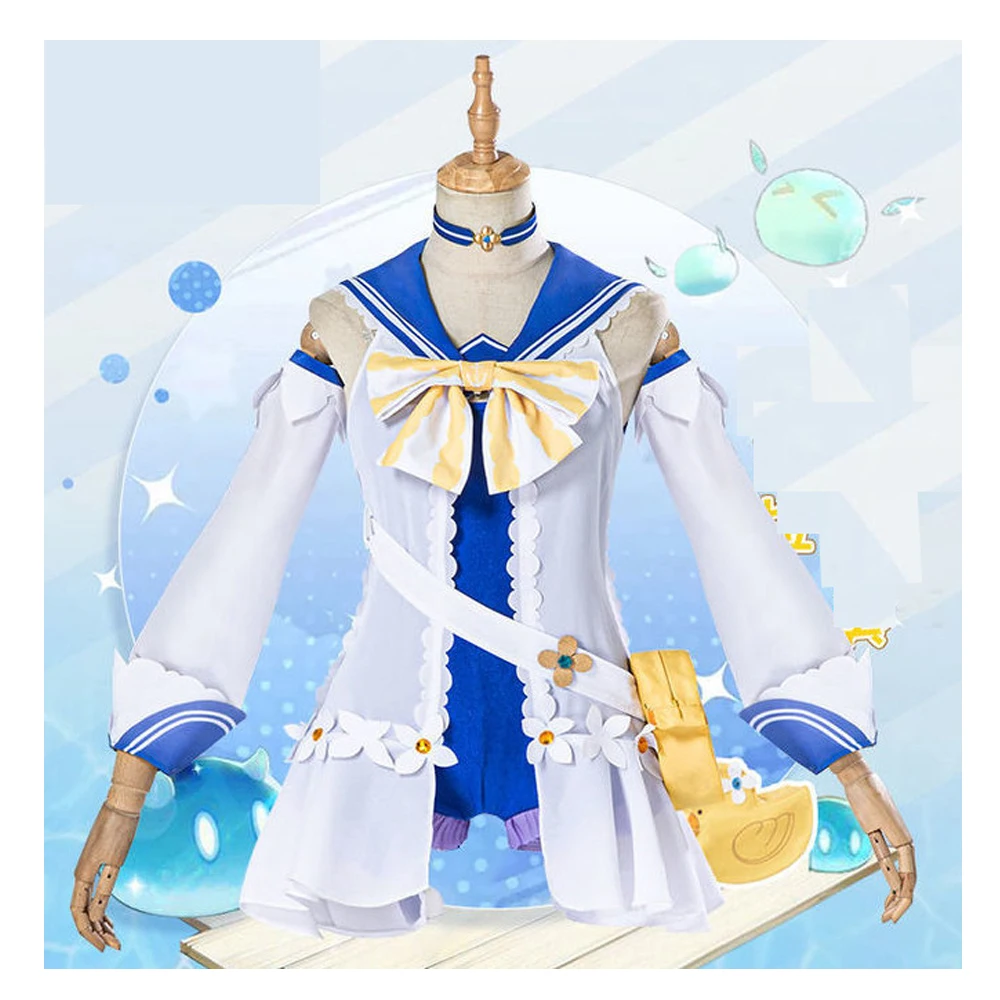 Game Impact Summertime Sparkle Barbara Косплей Костюм Летний милый наряд Купальник Хэллоуин Карнавальное платье с сумкой Аксессуары
Game Impact Summertime Sparkle Barbara Косплей Костюм Летний милый наряд Купальник Хэллоуин Карнавальное платье с сумкой Аксессуары