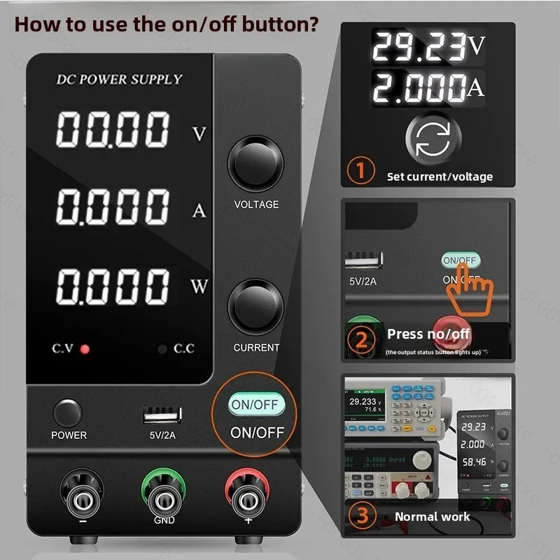 C3010 30v 10a 300W dc power supply adjustable 4 digit display switch adjustable variable lab mobile phone
C3010 30v 10a 300W dc power supply adjustable 4 digit display switch adjustable variable lab mobile phone