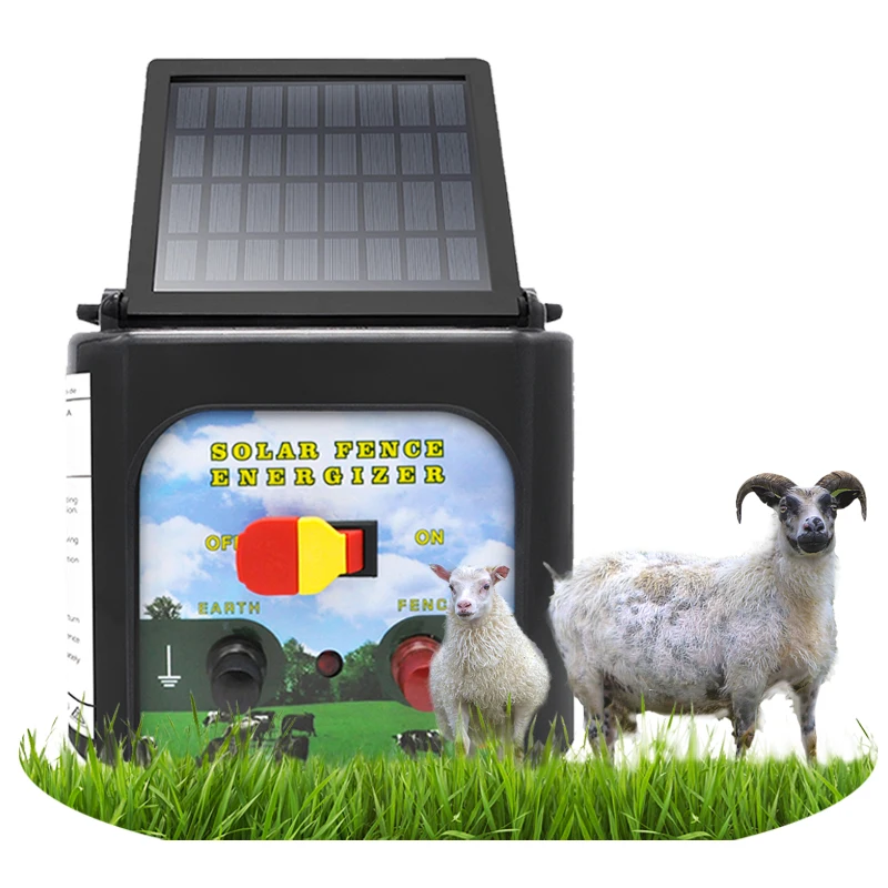 Electric Fence Energizer 0.15 Joule Solar Farm Fence Voltage Energizer Cattle Horses Sheep Elephant Electric Fence Accessories
Electric Fence Energizer 0.15 Joule Solar Farm Fence Voltage Energizer Cattle Horses Sheep Elephant Electric Fence Accessories