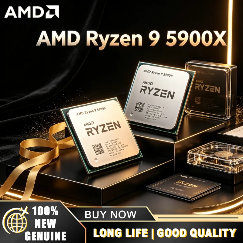 AMD R9 5900X 100% Brand New Hot Sale 3.7GHz--4.8GHz 12-Core 24-Thread L2=6MB L3=64M 7NM Socket AM4 CPU Processor Ryzen 9 5900X
AMD R9 5900X 100% Brand New Hot Sale 3.7GHz--4.8GHz 12-Core 24-Thread L2=6MB L3=64M 7NM Socket AM4 CPU Processor Ryzen 9 5900X